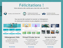 Tablet Screenshot of chic-world.com